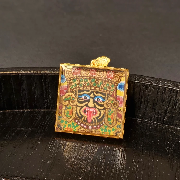 18K金扎基拉姆唐卡吊坠G7249（多样性发货）