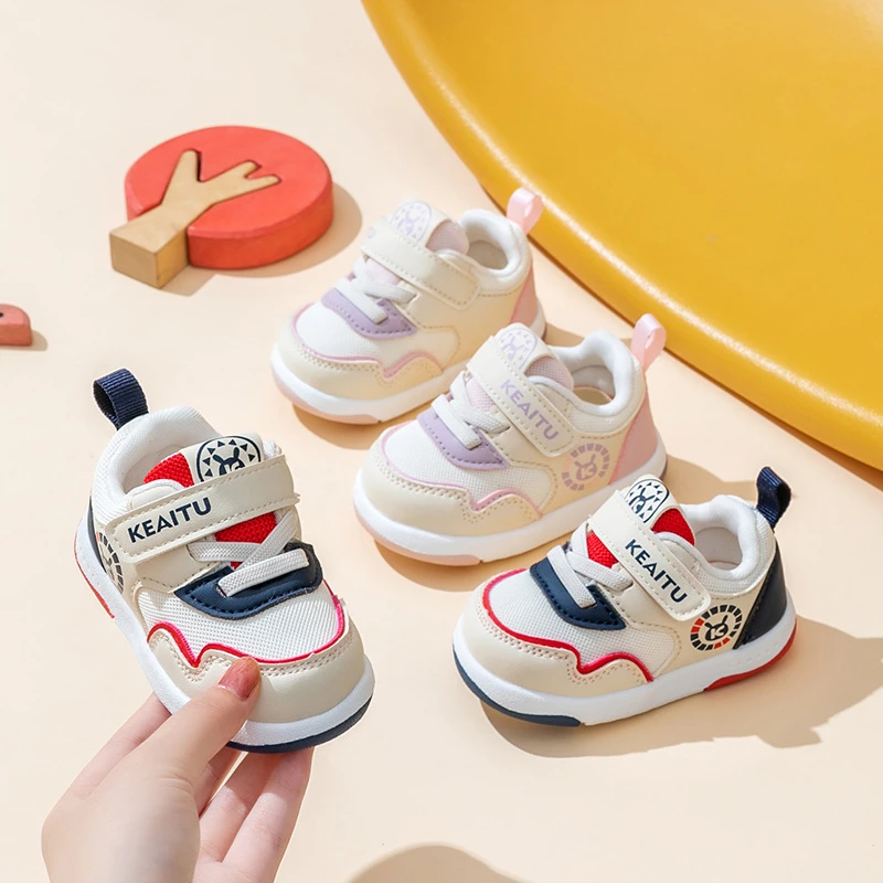 秋季新款宝宝机能鞋小童防滑鞋男婴幼儿鞋女学步鞋软底透气宝宝鞋