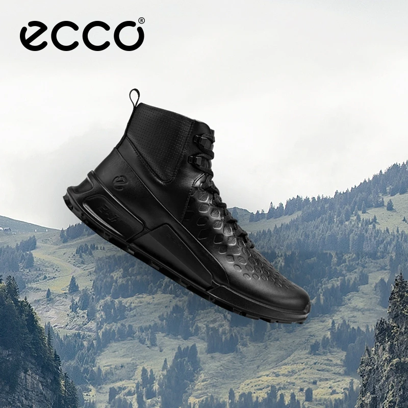 ECCO爱步【BIOM健步2.1越野】男士运动休闲高帮户外潮鞋 822904