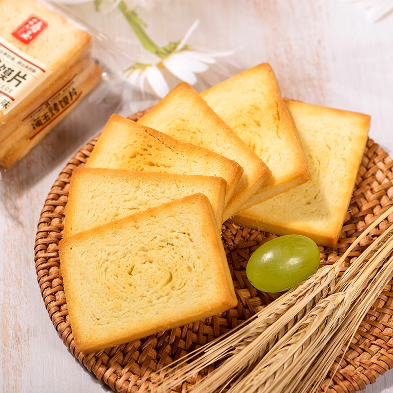 【海玉】多味烤馍片非油炸山西特产馒头片休闲零食1kg整箱