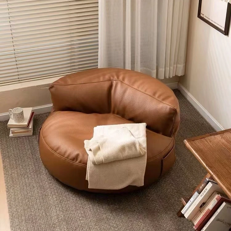 圆饼沙发榻榻米可躺可睡小户型出租房休闲舒适单人阳台小沙发豆袋