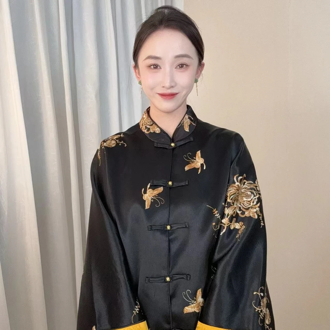 【蝶恋花】2024秋季新款新中式国风刺绣外套fy-567