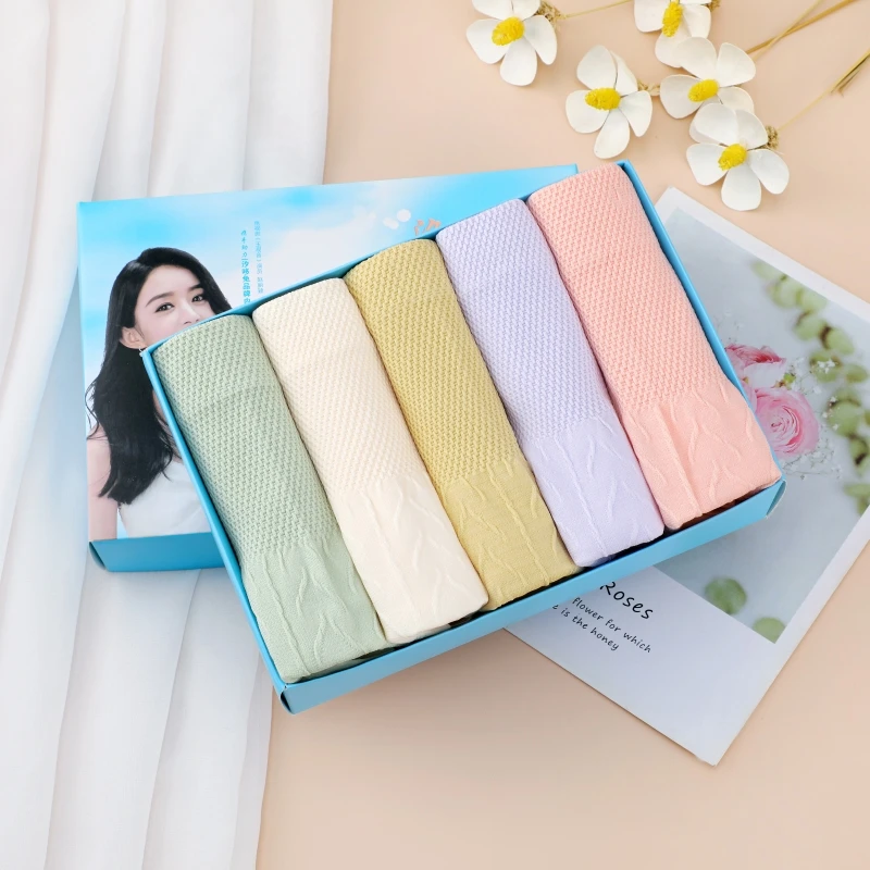 41高腰【托玛琳氨棉裤】5条礼盒装 短裤待产简约透气舒适包臀