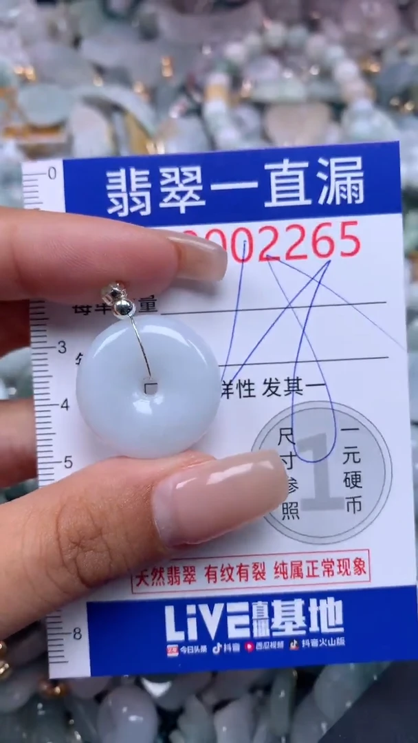 【闪购商品】翡翠吊坠(不含链)未镶嵌265