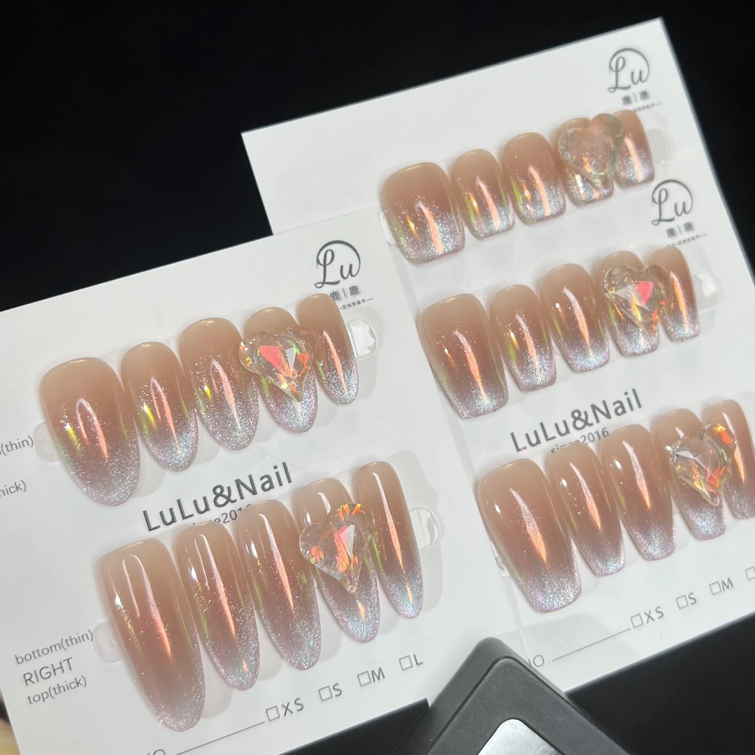 【玉壶-孤品微瑕NO退换补】鹿鹿家-纯手工穿戴甲