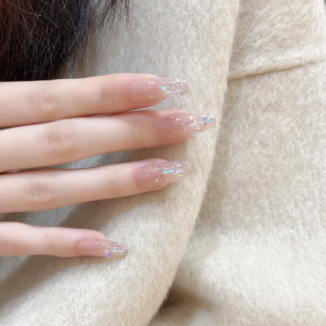 【晚风-孤品微瑕NO退换补】鹿鹿家—纯手工穿戴甲