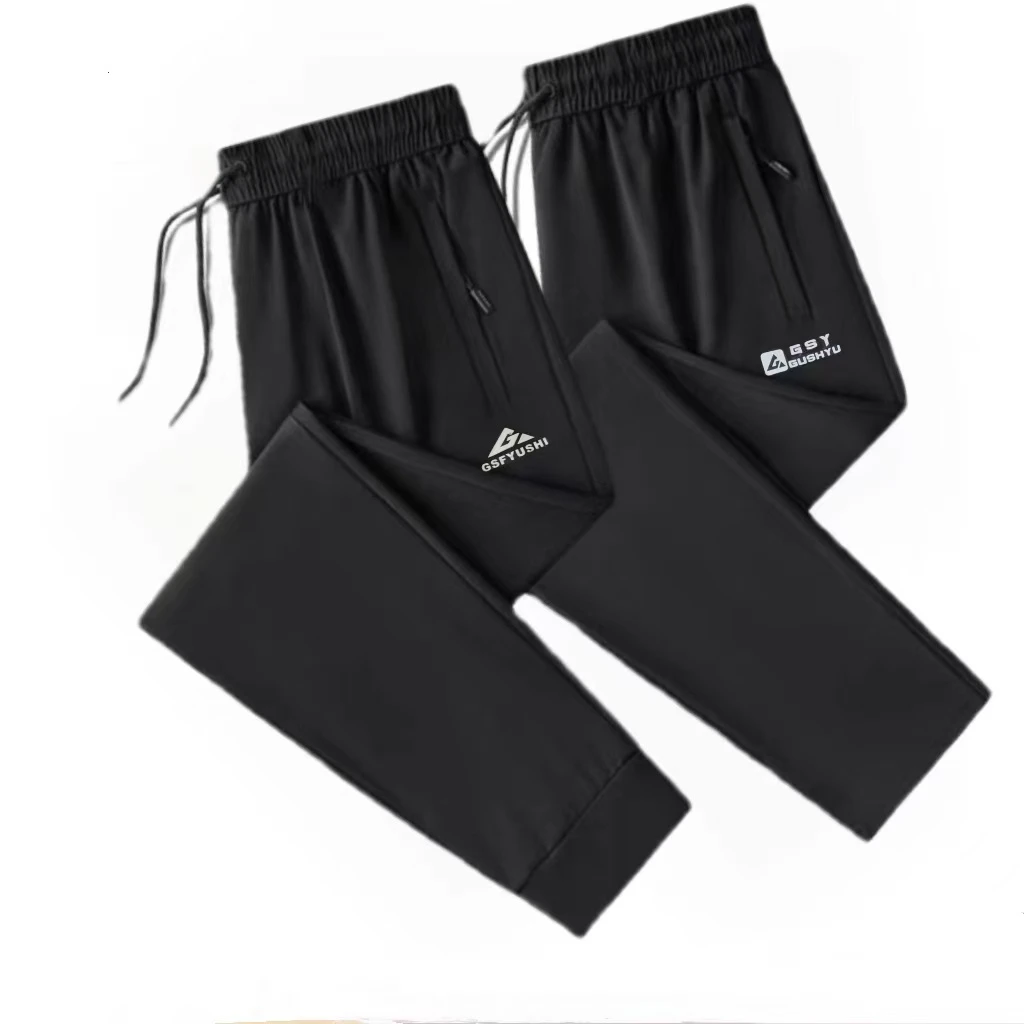 男女同款春秋加厚弹力运动裤