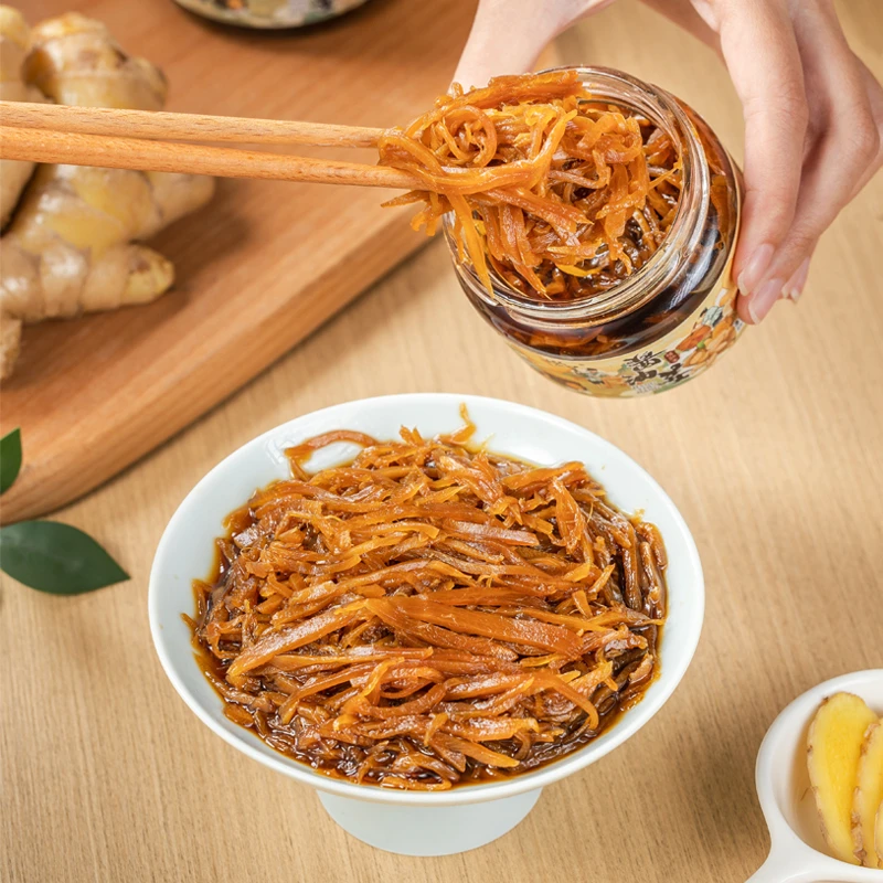 世姜早餐下饭小菜蔬菜罐头酱油姜养生营养小吃佐餐罐头