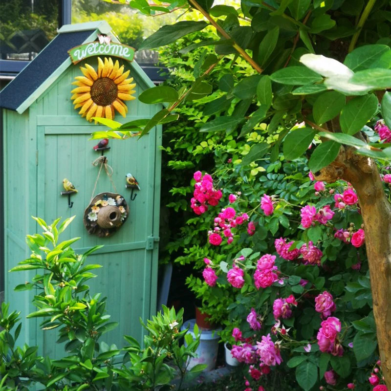 室外柜子防水防腐别墅庭院阳台储物柜户外花园工具柜露天置物柜子