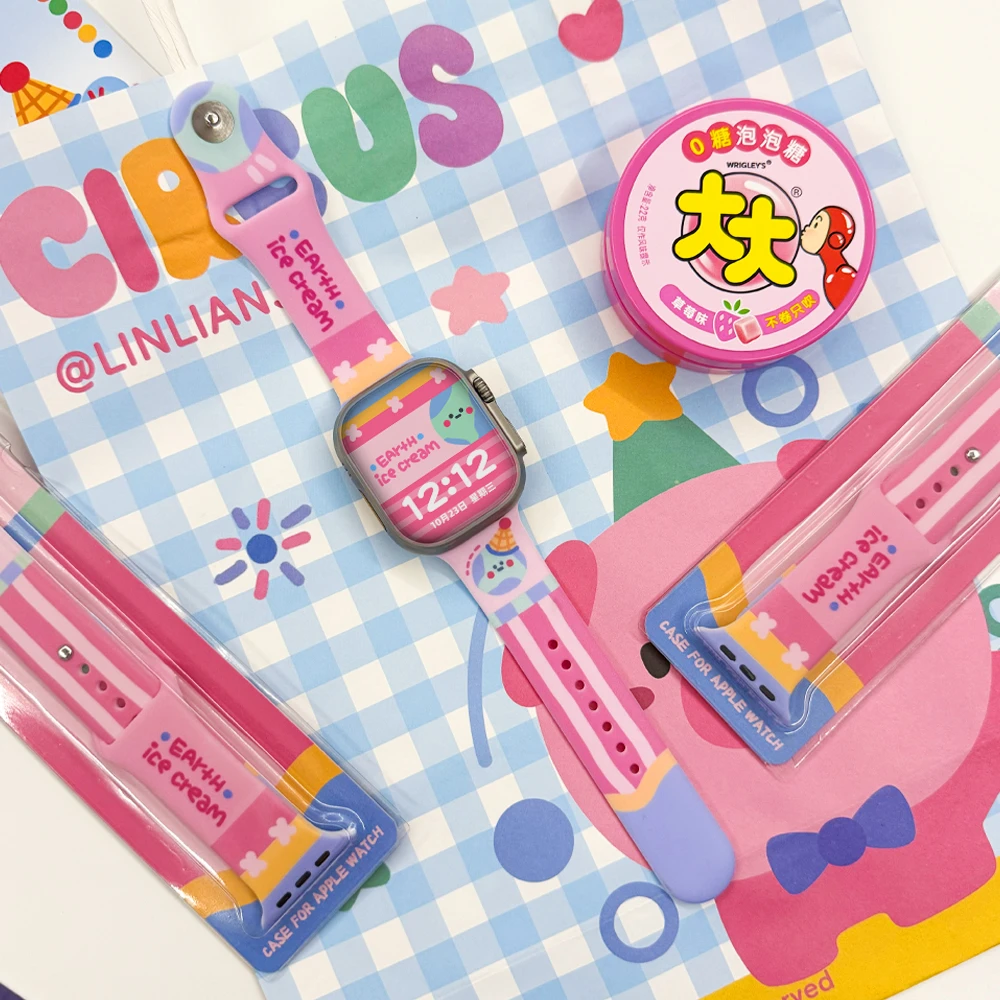 不菜场证明 | 小地球安卓和苹果iwatch表带