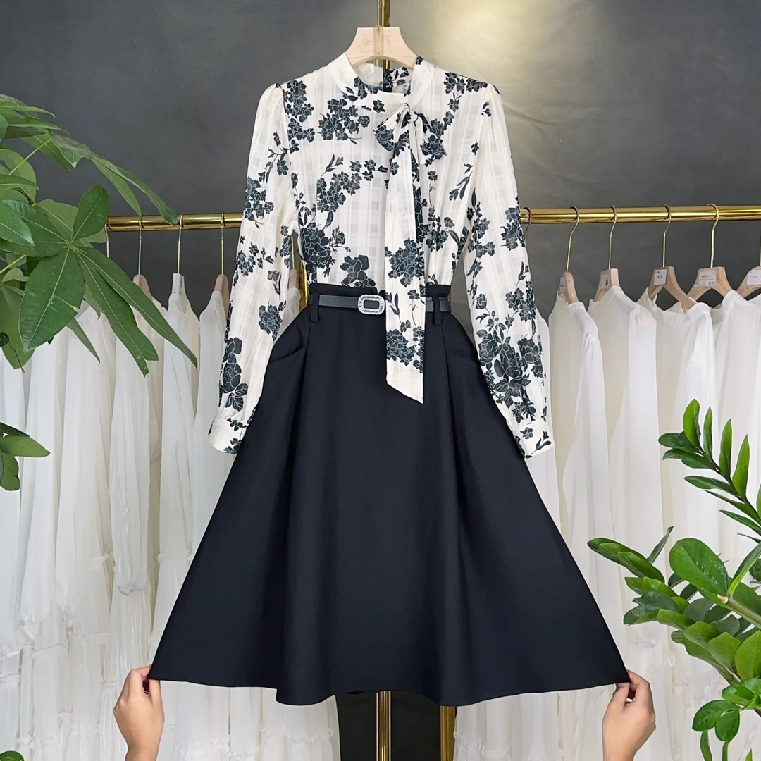 T【RG1725】2024年时尚气质百搭减龄显瘦新款女装连衣裙