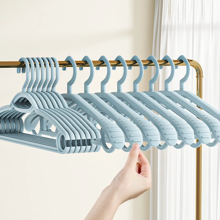 优勤无痕衣架家用挂衣晾防滑多功能晒衣撑子防肩角衣服宽肩收纳架