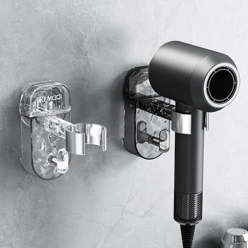 优勤吸盘吹风机支架置物架免打孔电吹风挂架风筒收纳架神器卫生间