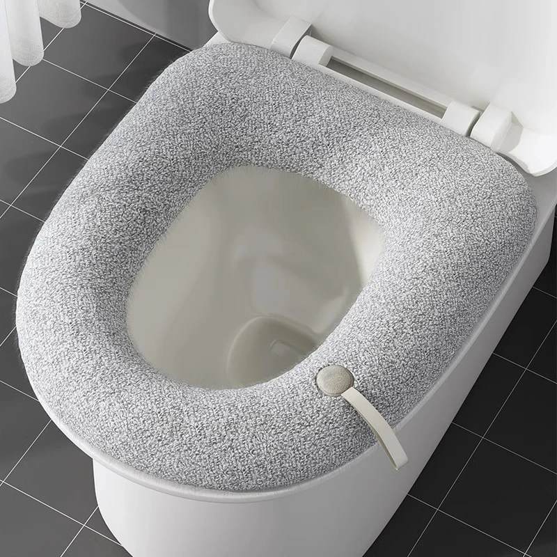 优勤马桶坐垫冬季加厚马桶套家用加绒坐便套四季通用垫圈马桶垫子