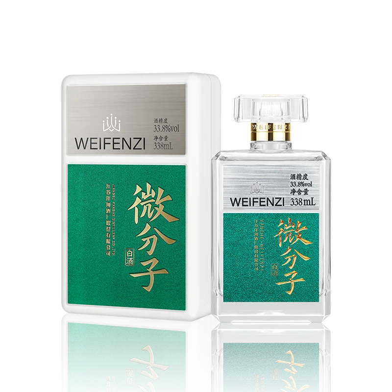 洋河微分子 轻白酒33.8%vol338ml