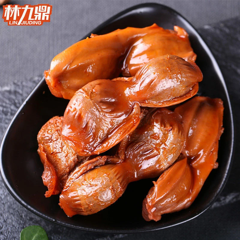 林九鼎卤味香辣鸭胗独立小包装酱香鸭肫熟食鸭胗休闲鸭肉新鲜小吃