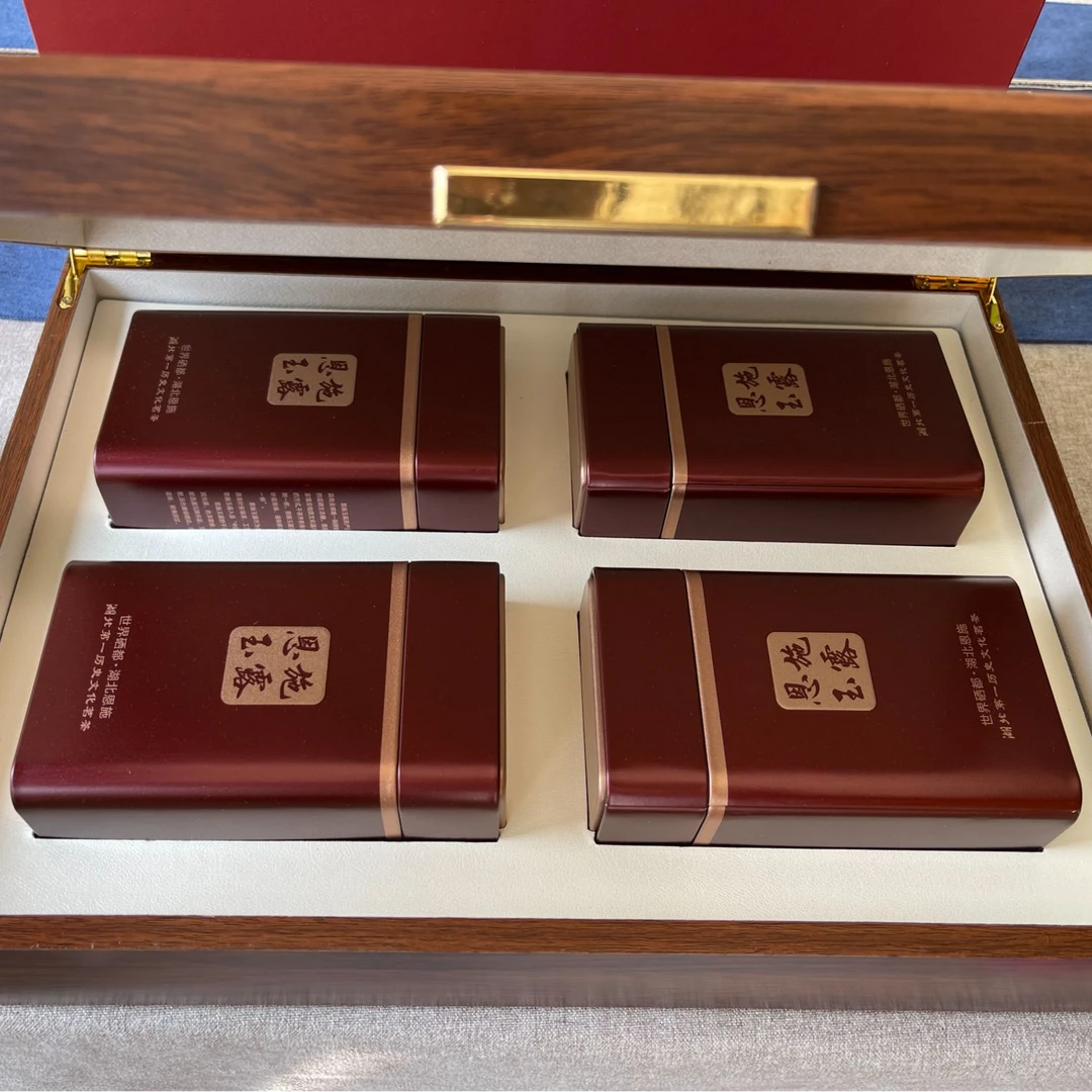 JINGUO/金果2025年新茶明前茶恩施玉露礼盒装蒸青清香怡人茶汤