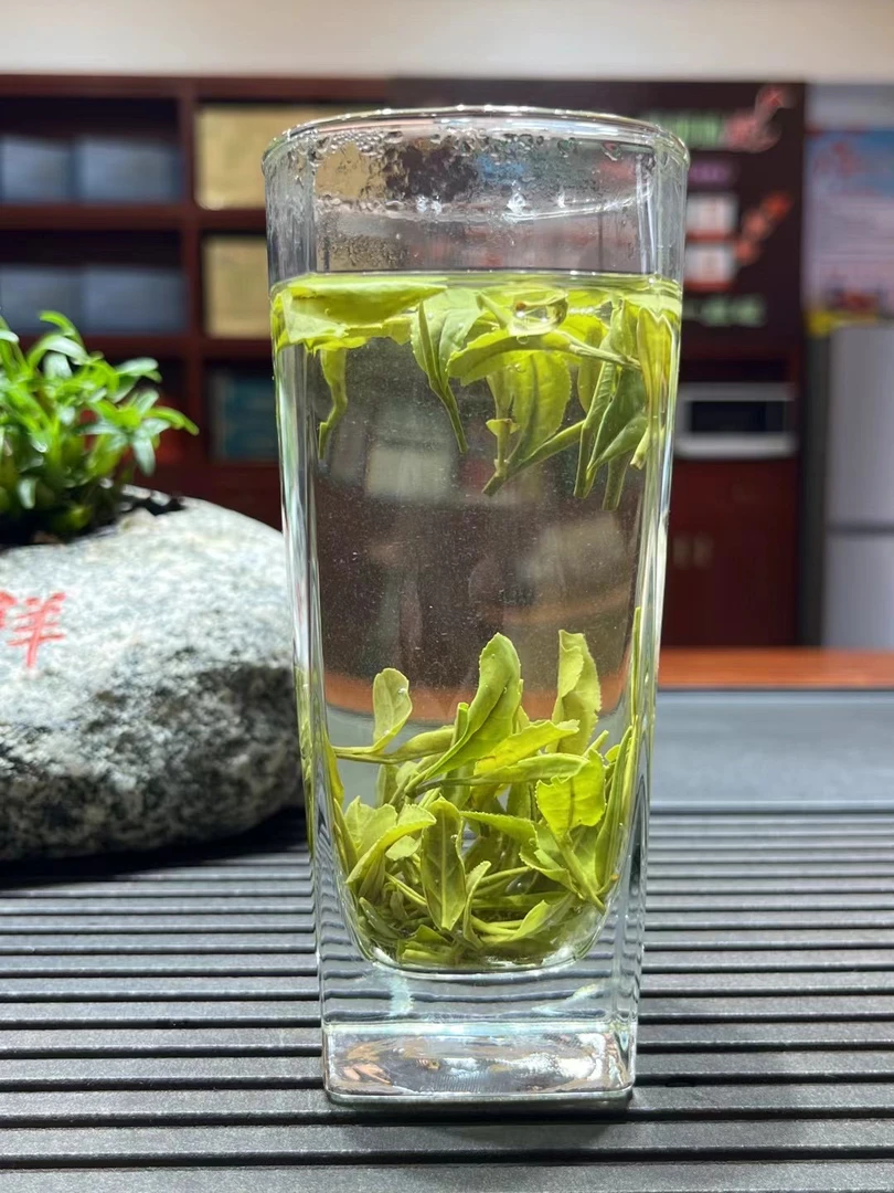 【村花土特产】大别山高山龙井扁茶绿茶谷雨茶