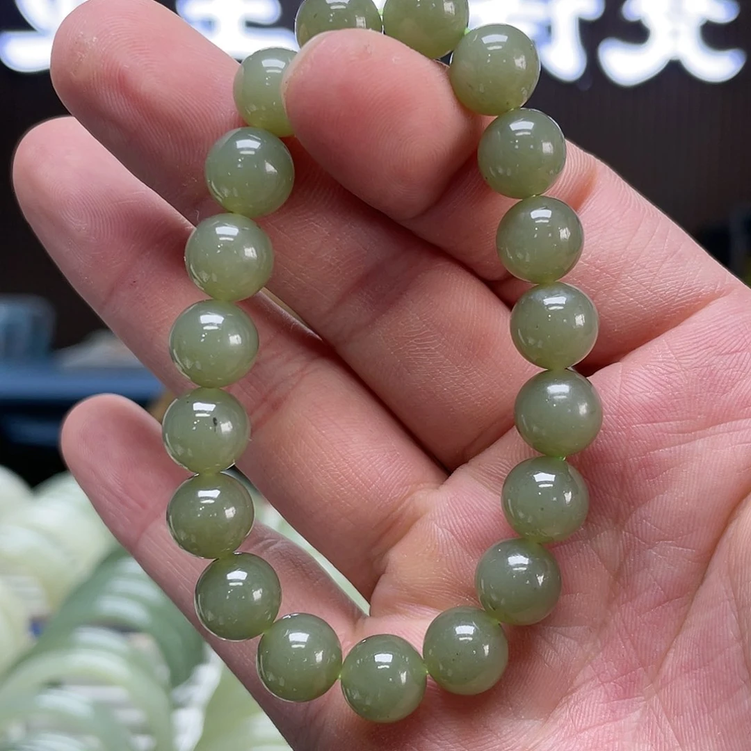 和田玉手链未镶嵌