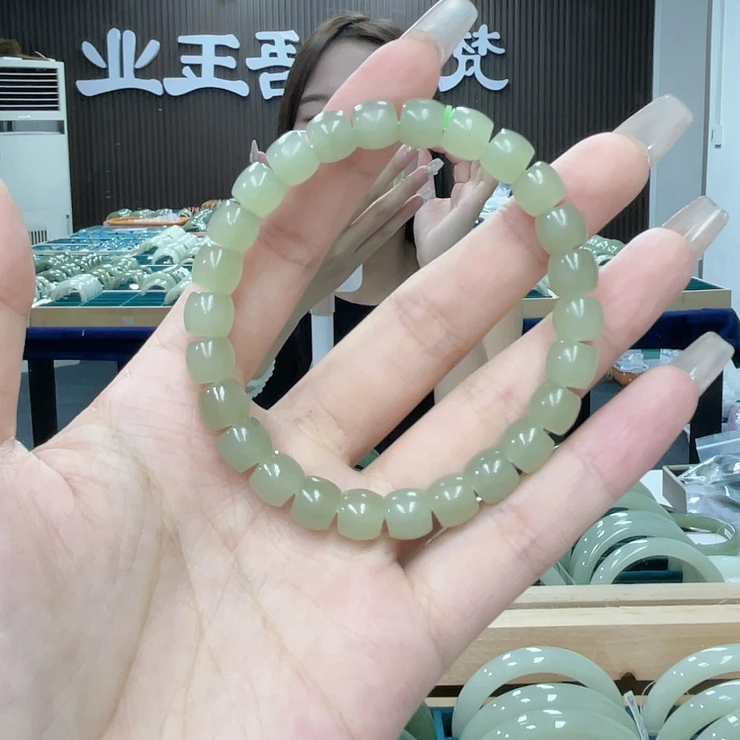 和田玉手链未镶嵌