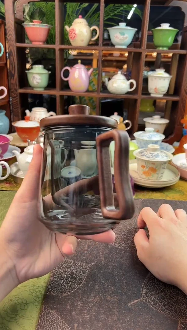 【闪购商品】密胺摆件木办公杯