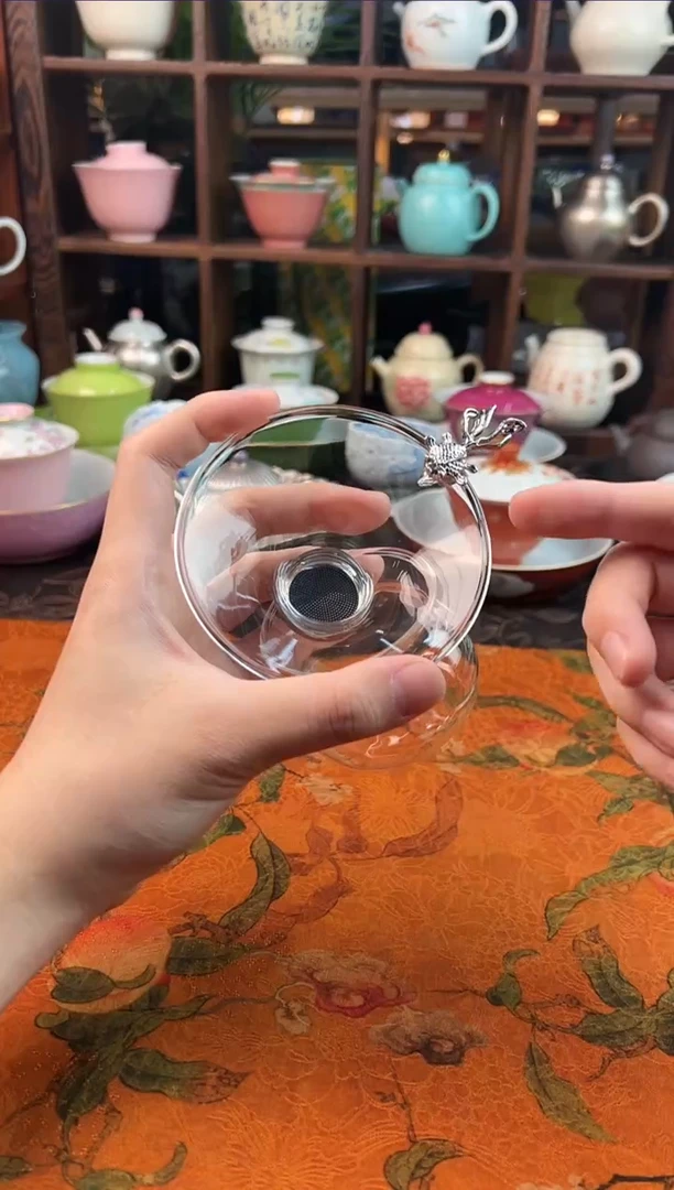 【闪购商品】密胺摆件银鱼过滤