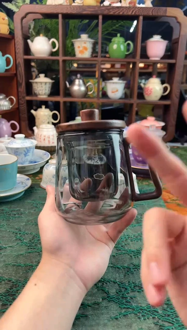 【闪购商品】密胺摆件木办公杯