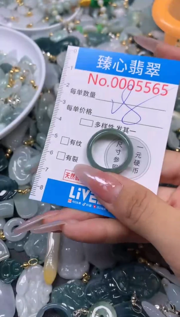 【闪购商品】翡翠颈饰未镶嵌含绳0005565