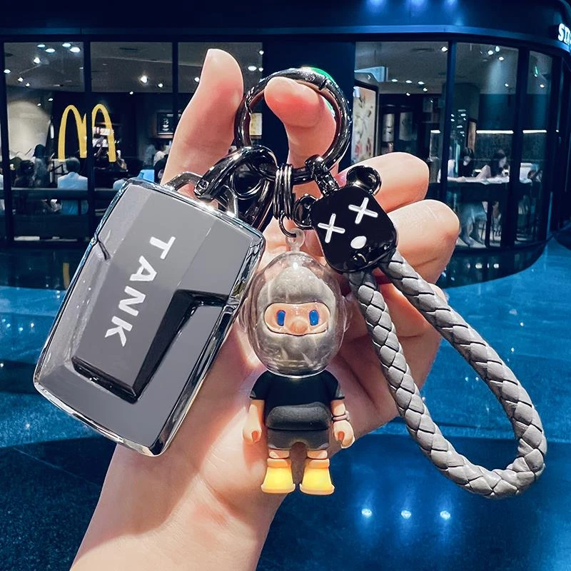 坦克300钥匙套500hi4t新款500专用400车扣壳三百男士赛博2024款24