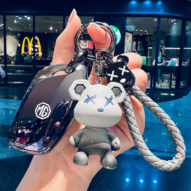 名爵5钥匙套6车zs壳mg5天蝎座mg4扣ev高级6pro五mg3六二代全包mg6