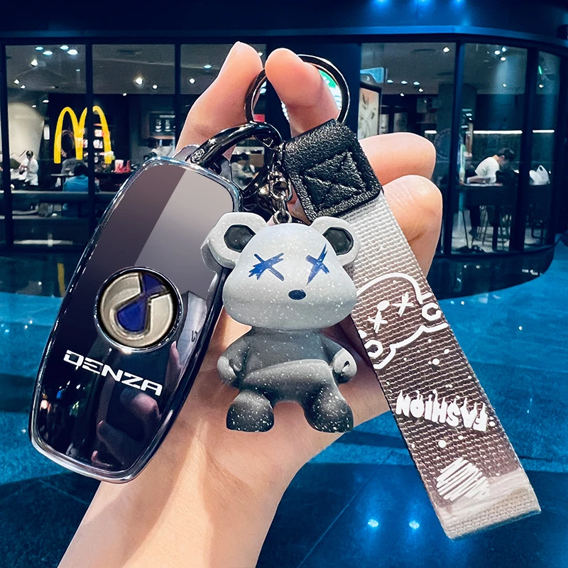 腾势d9钥匙套23款n7汽车2023新腾势n8高档卡片改装内饰用品壳包扣