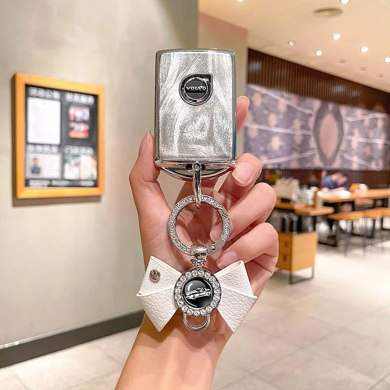 二喵25款沃尔沃钥匙套xc60 s60 v60汽车s90 xc90壳xc40 c40扣24款