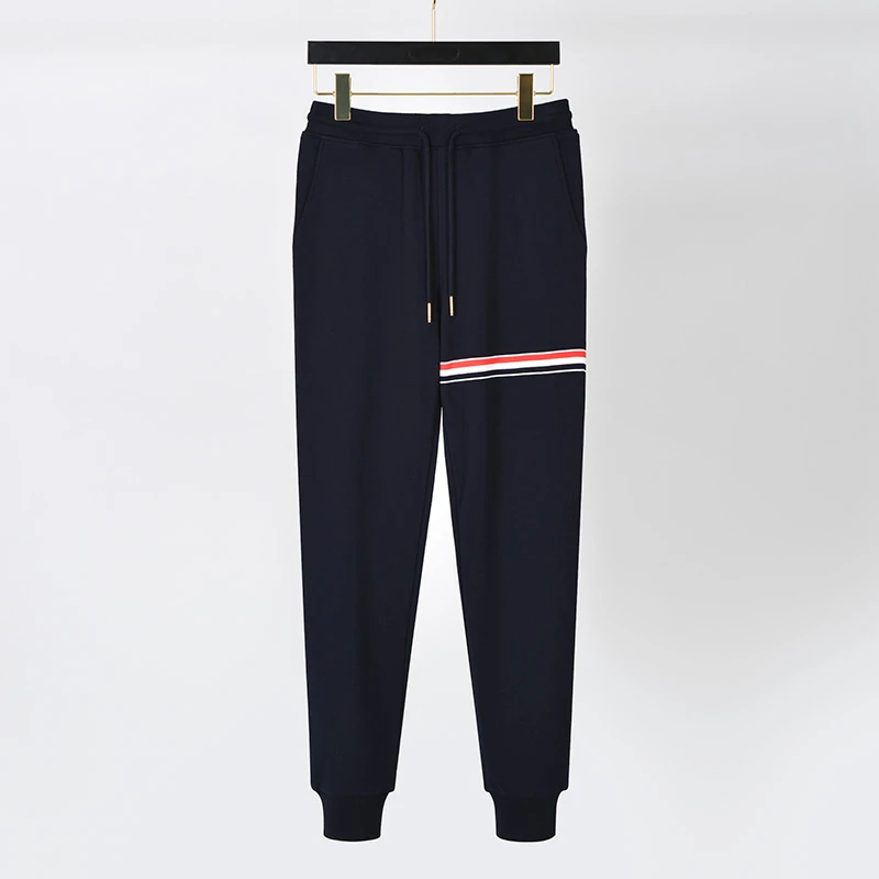 C纯棉长裤休闲运动卫裤裤子休闲裤束脚裤秋冬百搭男女同款大码装