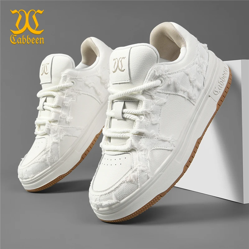 卡宾潮牌男鞋2024新款爆款小白鞋小众潮鞋百搭板鞋男款休闲运动鞋