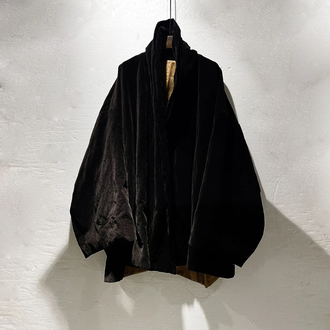 气质短款宽松金属丝丝绒棉衣CT098