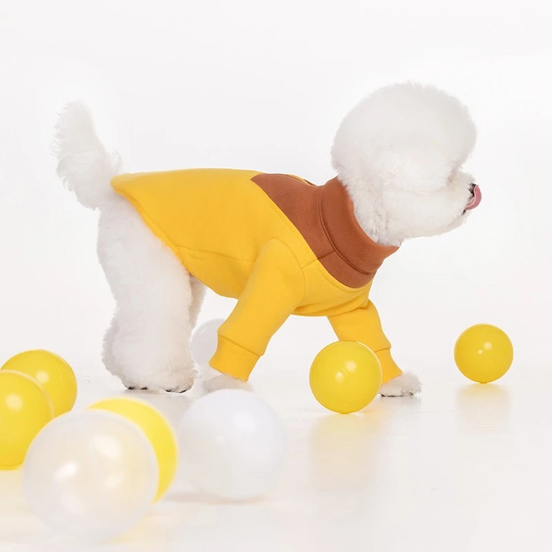 sniff宠物狗狗猫咪秋冬款拼色卫衣服泰迪比熊雪纳瑞中小型犬衣服