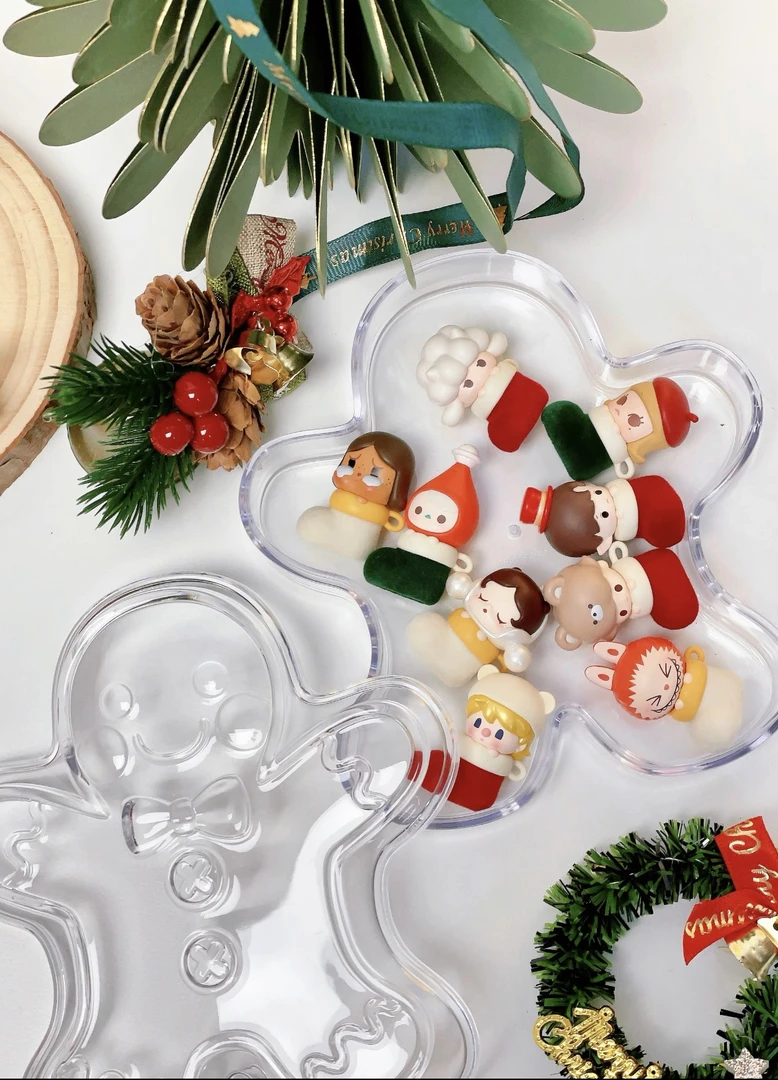 【代拆】泡泡萌粒圣诞袜系列公仔套盒