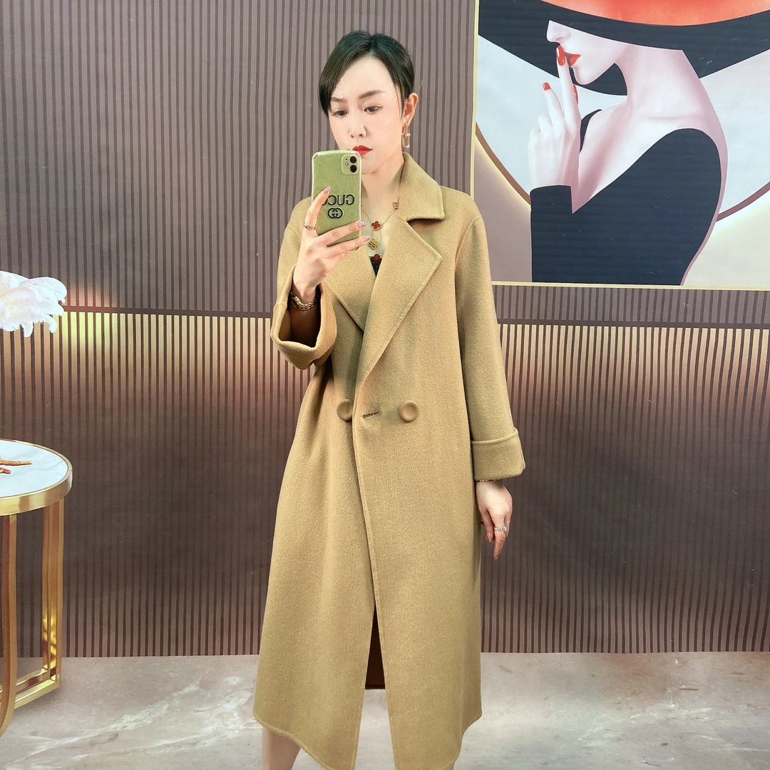 【优莎】Q1931春季新款时尚穿搭双面尼气质百搭轻奢女装休闲外套