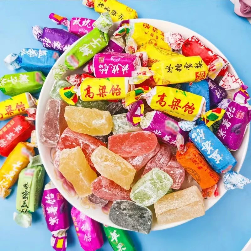 山东特产高粱饴多种口味混合装软糯嚼劲麦芽糖拉丝软糖怀旧糖果
