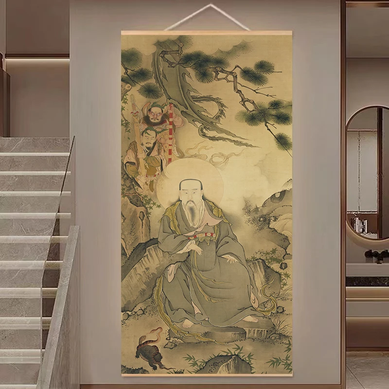 高清真武大帝画装饰挂画