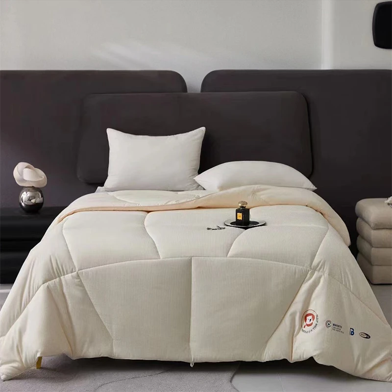 沃尔德大豆纤维吸湿加厚保暖柔软春秋冬被芯小熊被子