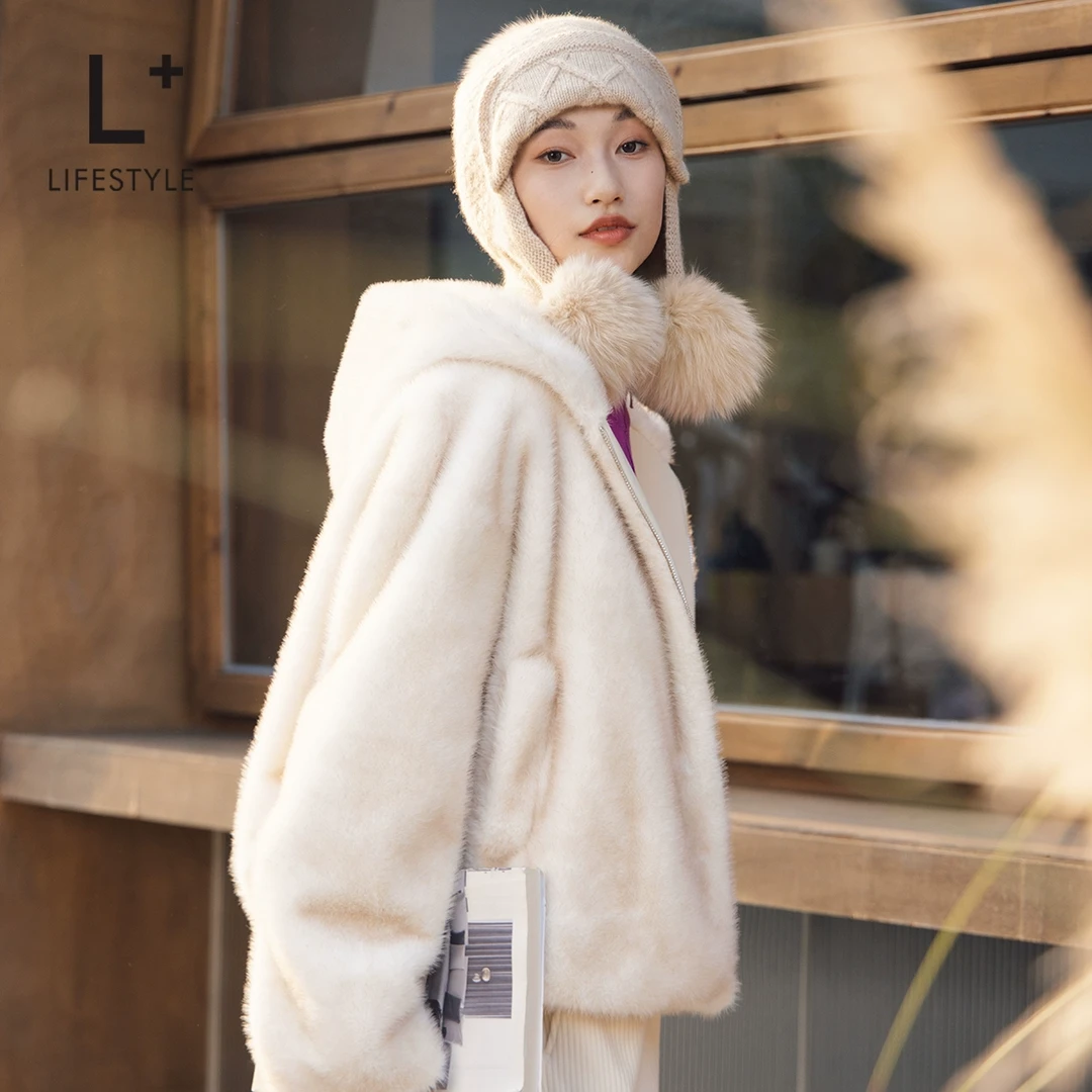 【强哥专属】连帽廓形短款 L3464334