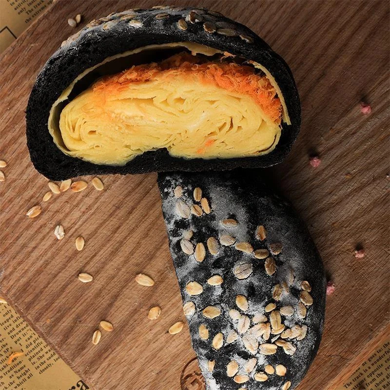 光和手感全麦墨鱼体欧包面包芝士蛋皮酱网红零食早餐代餐手工