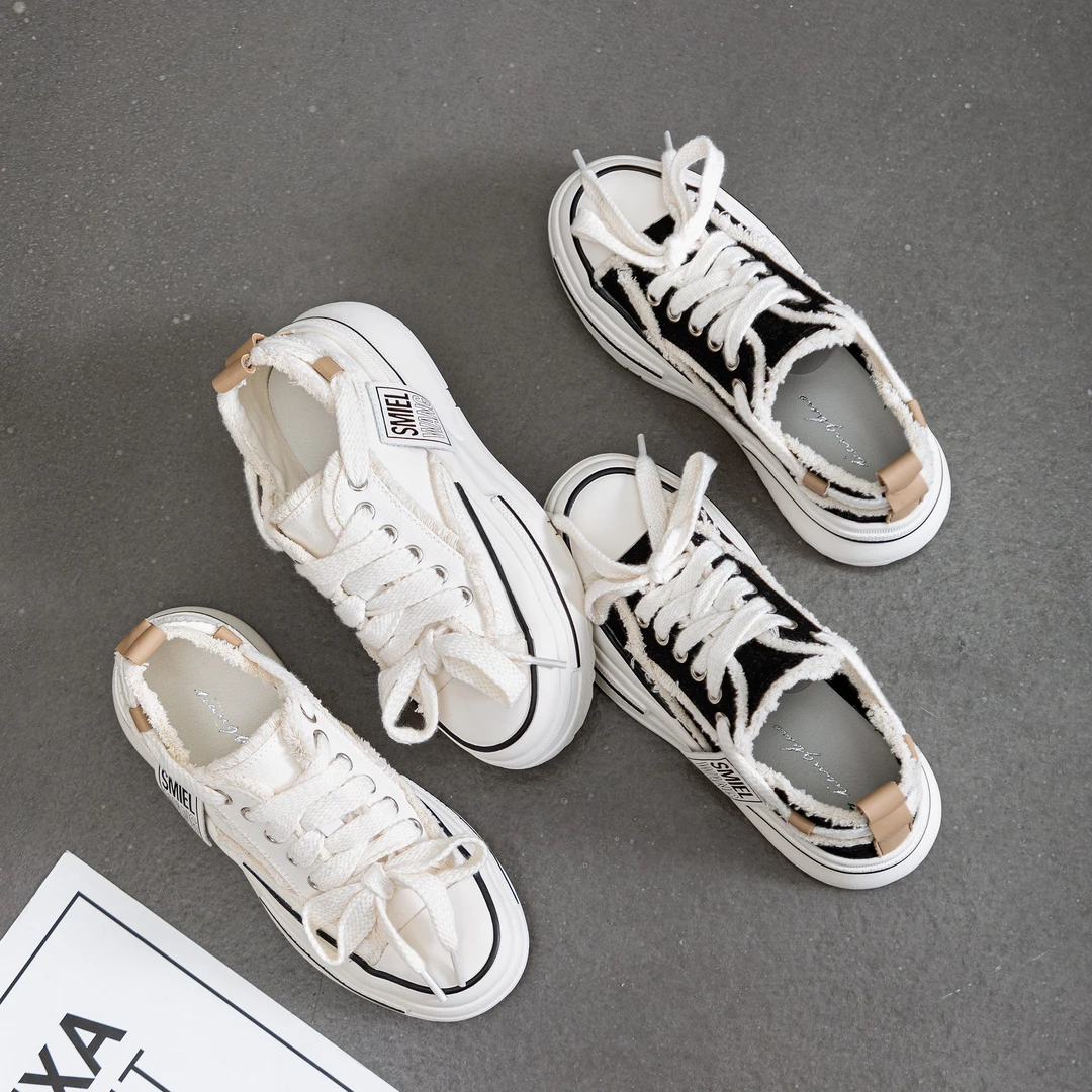 新款百搭休闲韩版时尚网红潮流运动乞丐帆布鞋M141