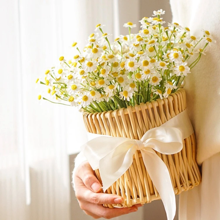 【半夏】小雏菊假花仿真花客厅摆设餐桌家居装饰干花花束插花艺摆件