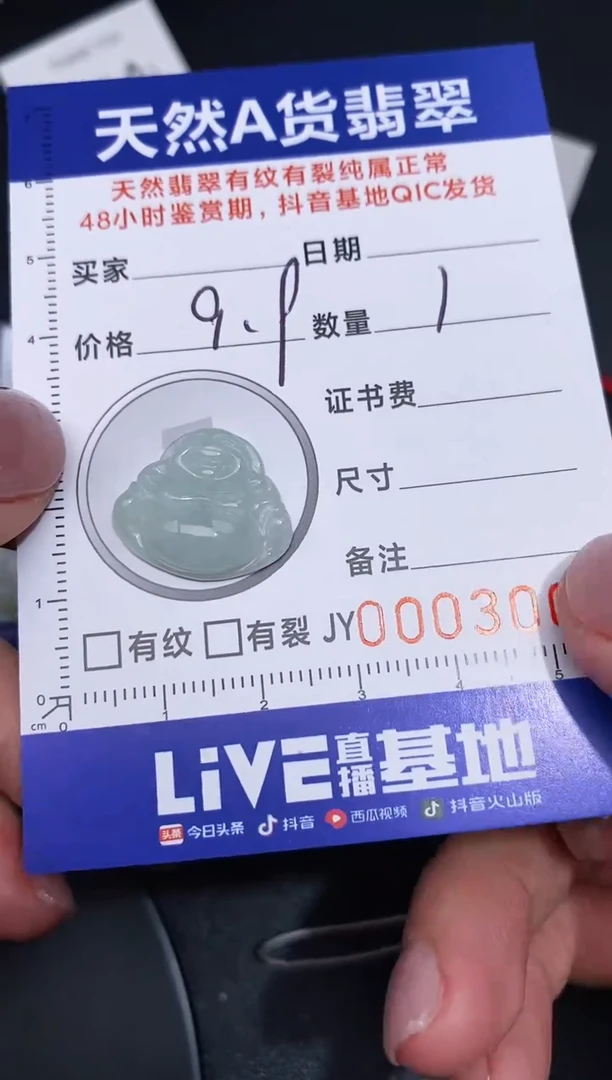 【闪购商品】翡翠颈饰未镶嵌多样性发货发其一