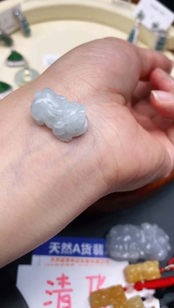 【闪购商品】翡翠颈饰未镶嵌多样性发货发其一