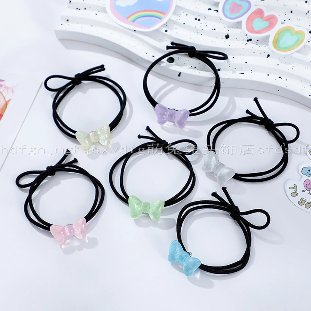 小清新发绳不伤发爆款皮筋高弹力炸头发橡皮筋发圈头绳发饰