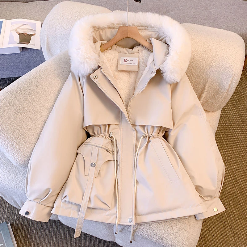 波司澄【年终断码特价】羽绒服加厚大码派克服冬季2023新款收腰韩
