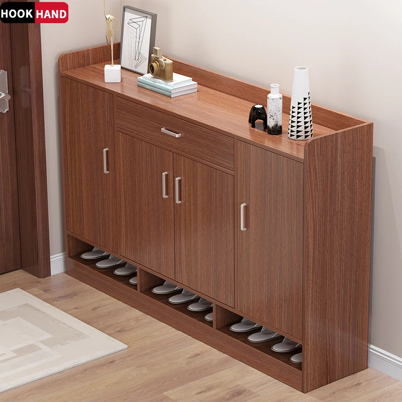 鞋柜家用门口大容量简易玄关柜省空间经济型收纳进门储物柜鞋架子